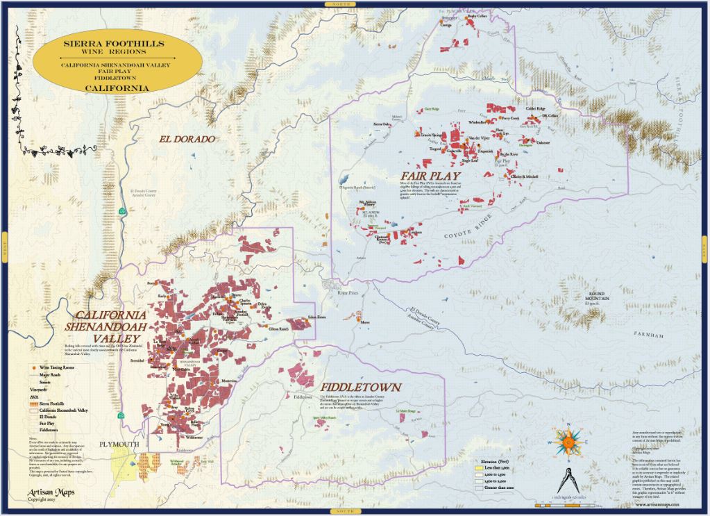 Sierra Foothills Wine Region β Legacy Edition